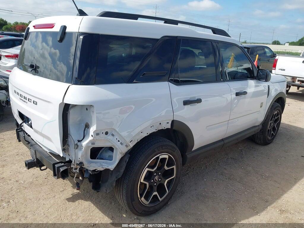 3FMCR9B67NRD79655 2022 FORD BRONCO SPORT photo no. 4