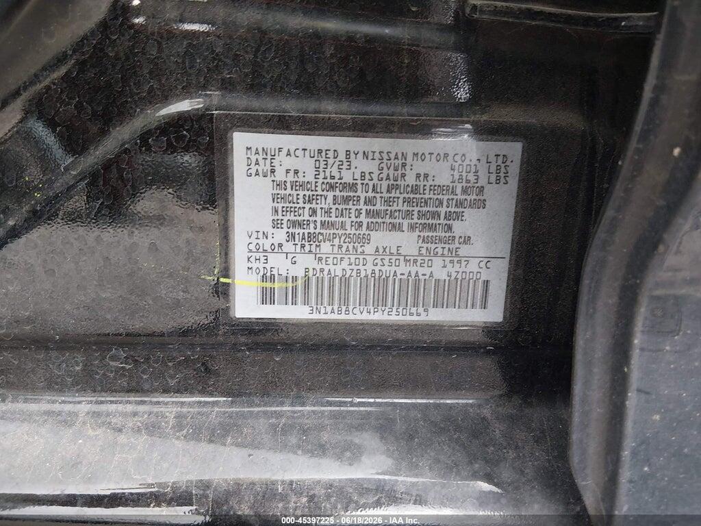 3N1AB8CV4PY250669 2023 NISSAN SENTRA photo no. 9