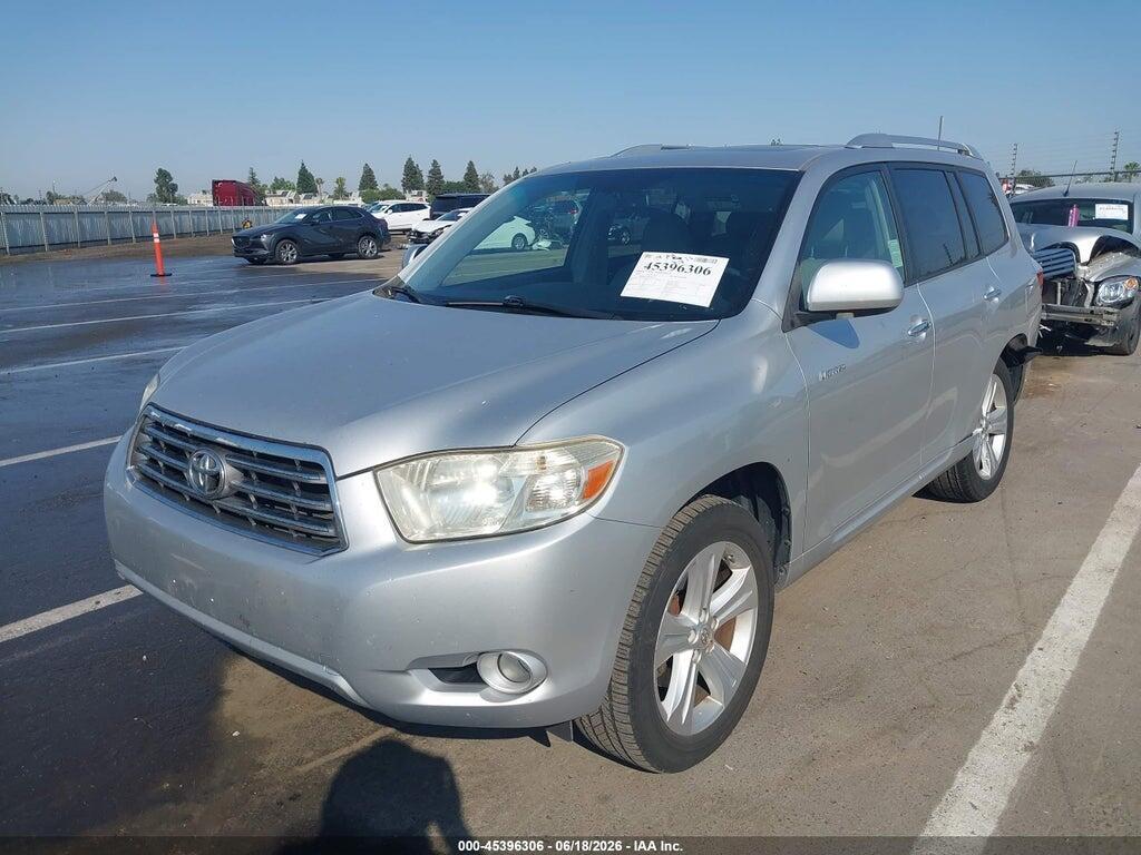 JTEDS42A492087195 2009 TOYOTA HIGHLANDER photo no. 2