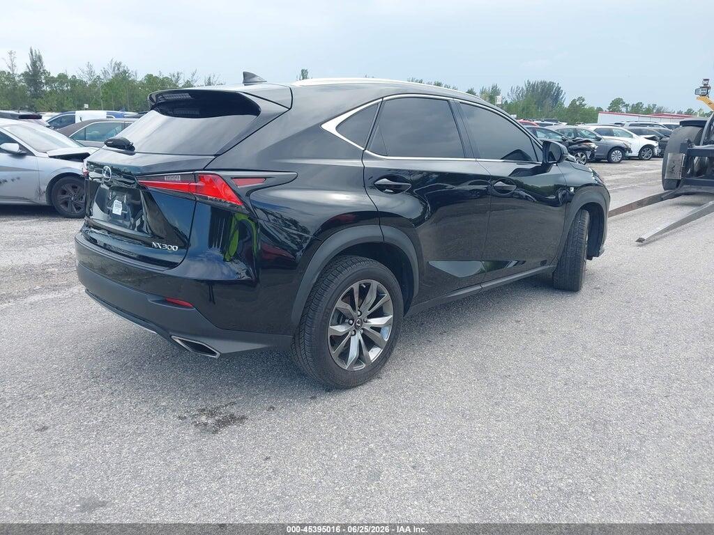 JTJSARBZ3M2188543 2021 LEXUS NX 300 photo no. 4