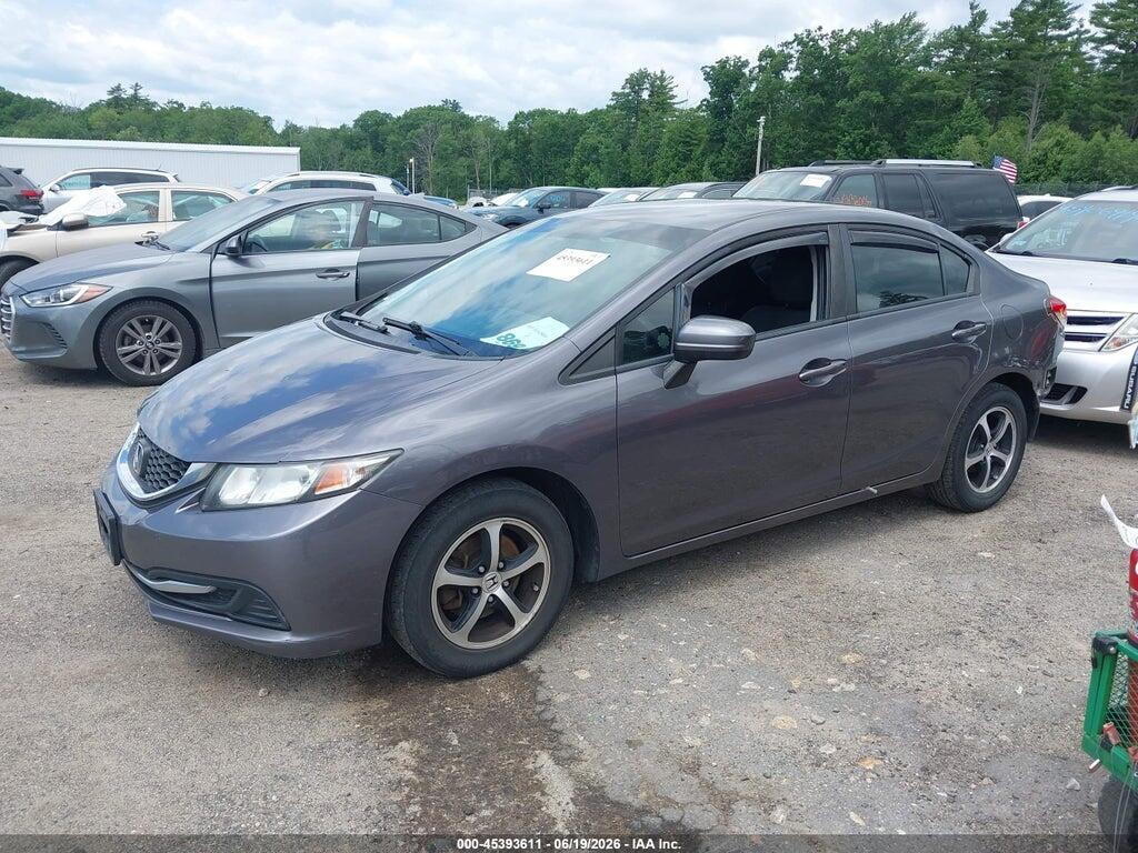 19XFB2F77FE288877 2015 HONDA CIVIC photo no. 2