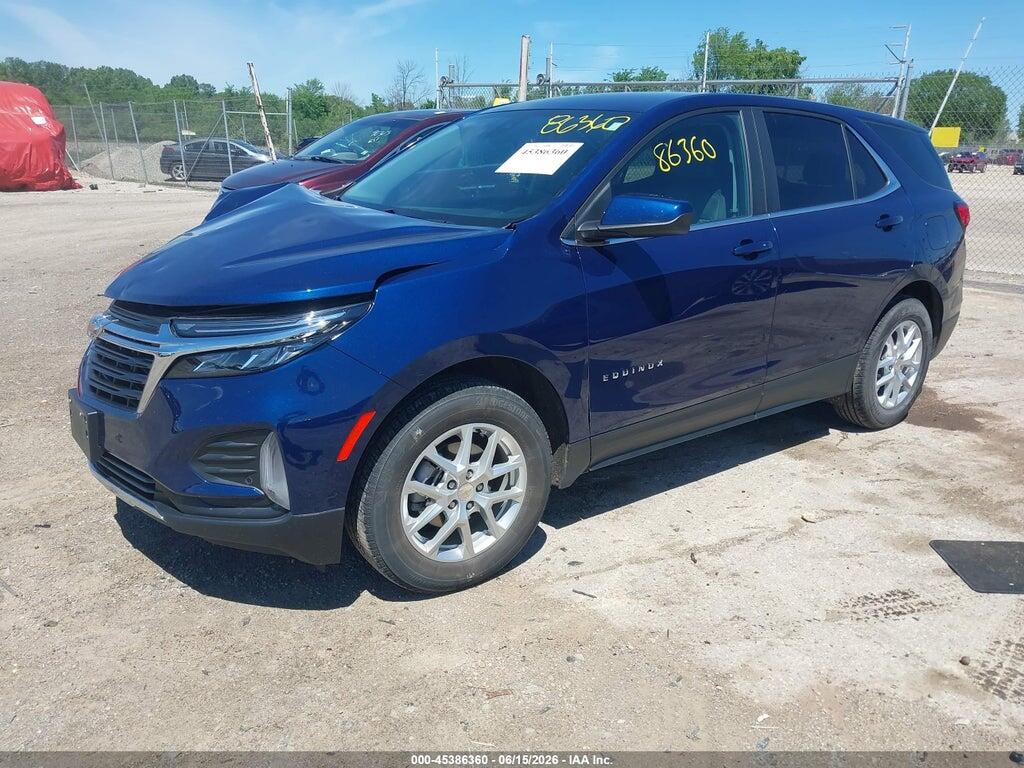 3GNAXUEV5NL296887 2022 CHEVROLET EQUINOX photo no. 2