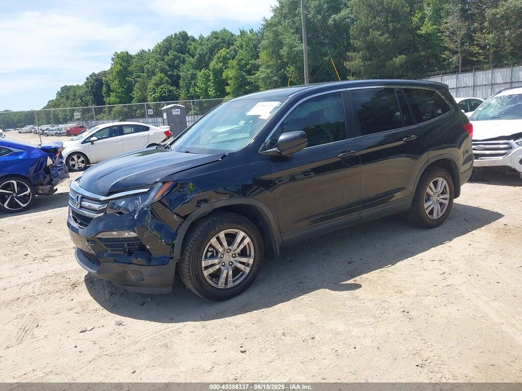 5FNYF5H17JB029526 2018 HONDA PILOT photo no. 2