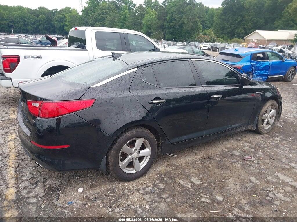 5XXGM4A71FG440001 2015 KIA OPTIMA photo no. 4