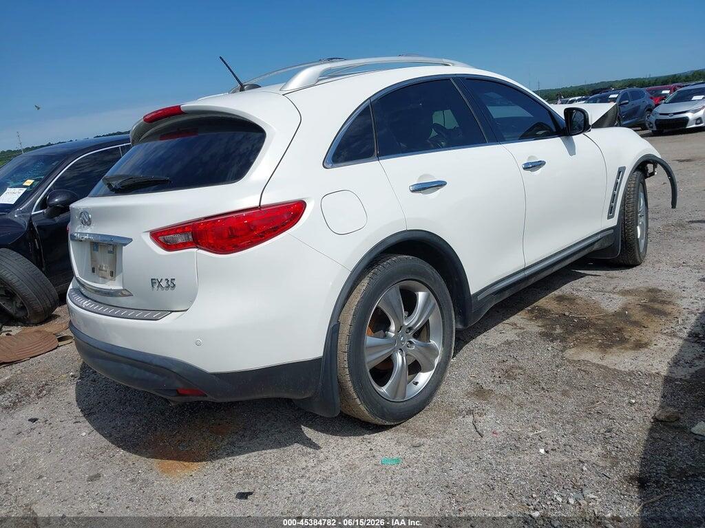 JNRAS18W59M159244 2009 INFINITI FX35 photo no. 4