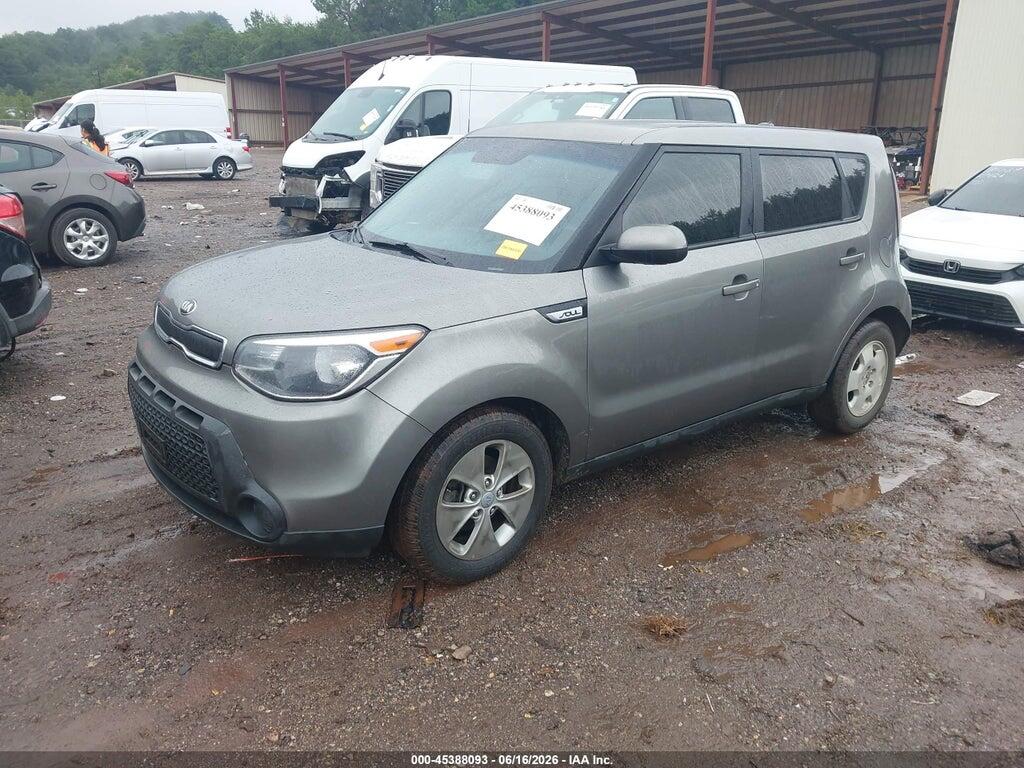 KNDJN2A22F7200654 2015 KIA SOUL photo no. 2