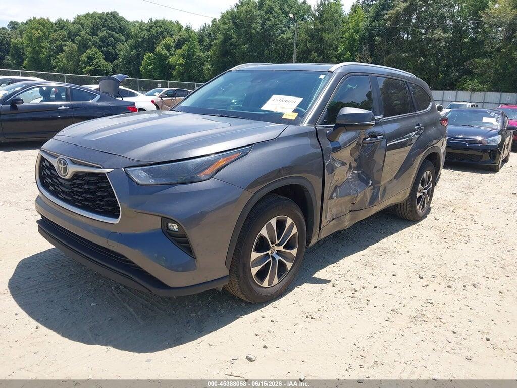5TDKDRAH5PS018376 2023 TOYOTA HIGHLANDER photo no. 2