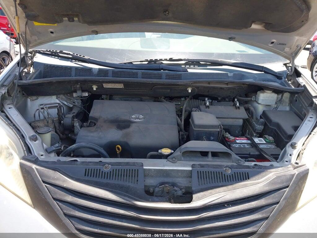 5TDZK3DC1CS181540 2012 TOYOTA SIENNA photo no. 10