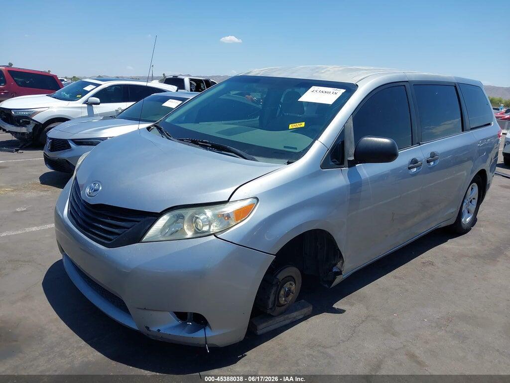 5TDZK3DC1CS181540 2012 TOYOTA SIENNA photo no. 6