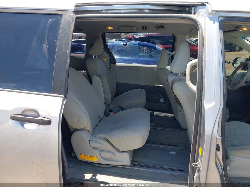5TDZK3DC1CS181540 2012 TOYOTA SIENNA photo no. 8