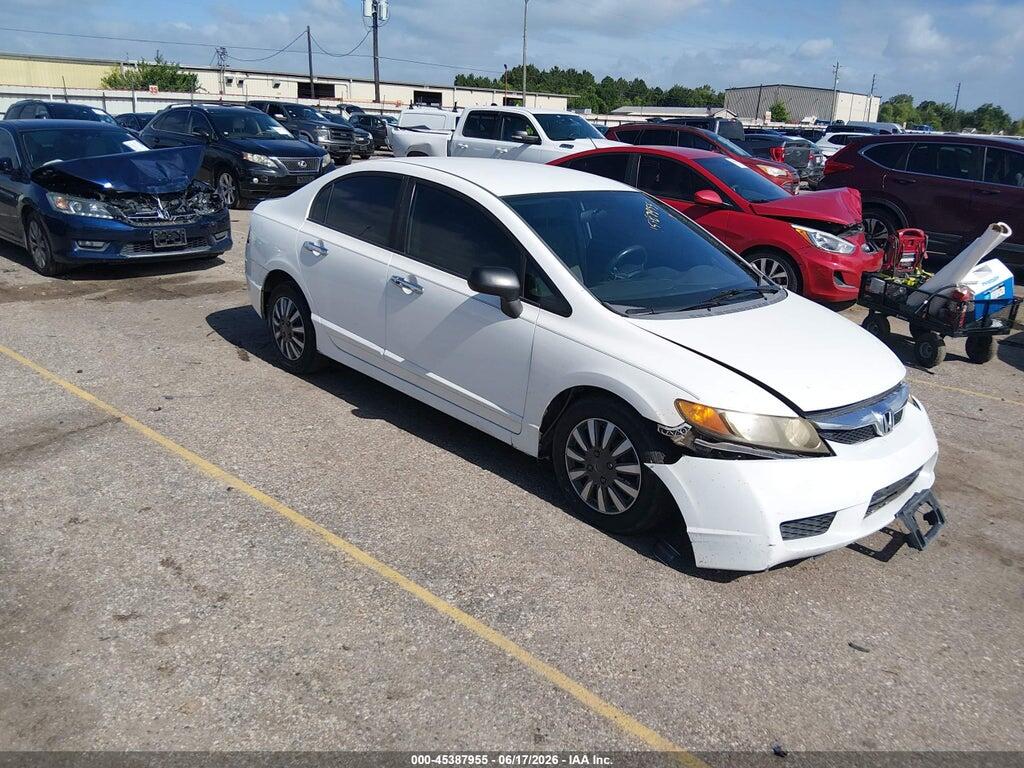 19XFA16399E031489 2009 HONDA CIVIC photo no. 1