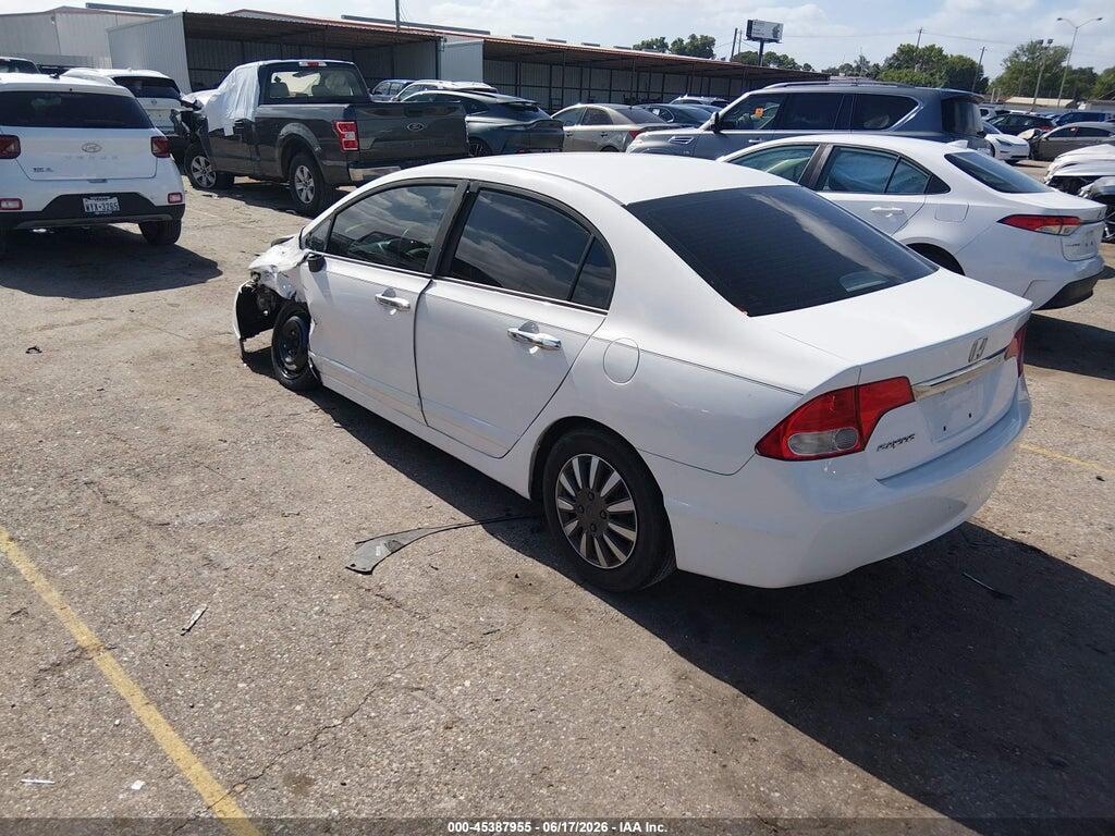 19XFA16399E031489 2009 HONDA CIVIC photo no. 3