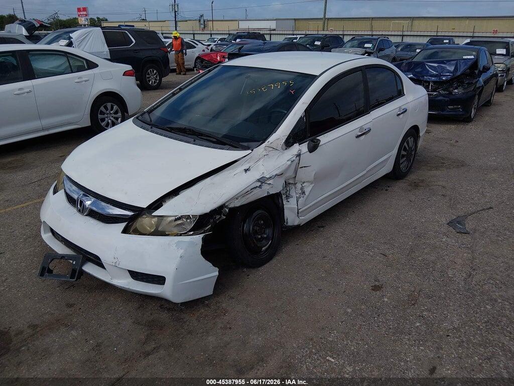 19XFA16399E031489 2009 HONDA CIVIC photo no. 6