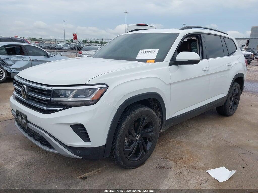 1V2JR2CA5NC561860 2022 VOLKSWAGEN ATLAS photo no. 2