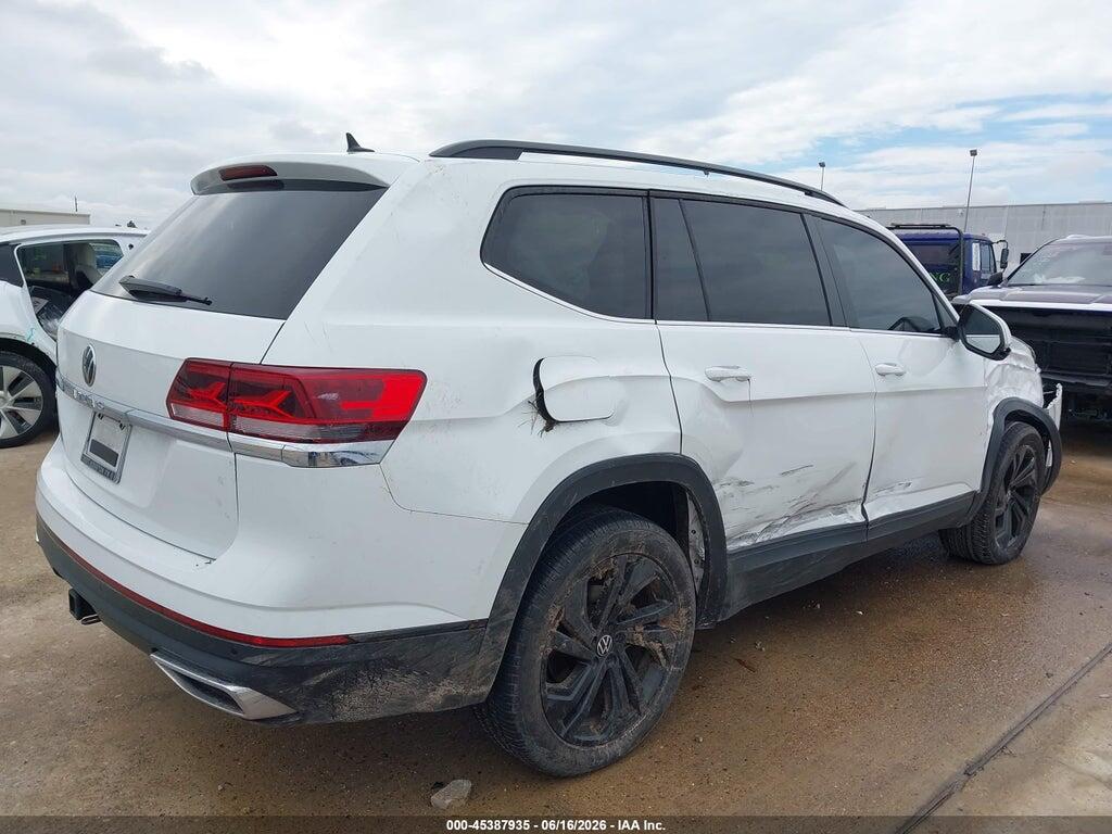 1V2JR2CA5NC561860 2022 VOLKSWAGEN ATLAS photo no. 4