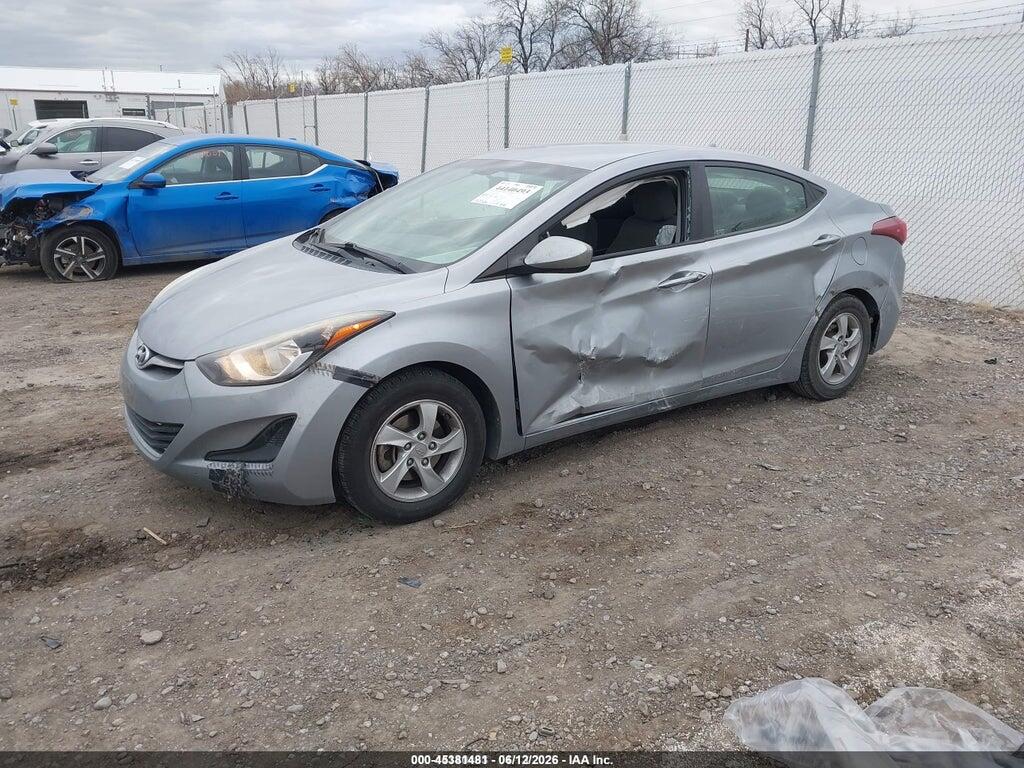 5NPDH4AE4FH577993 2015 HYUNDAI ELANTRA photo no. 2