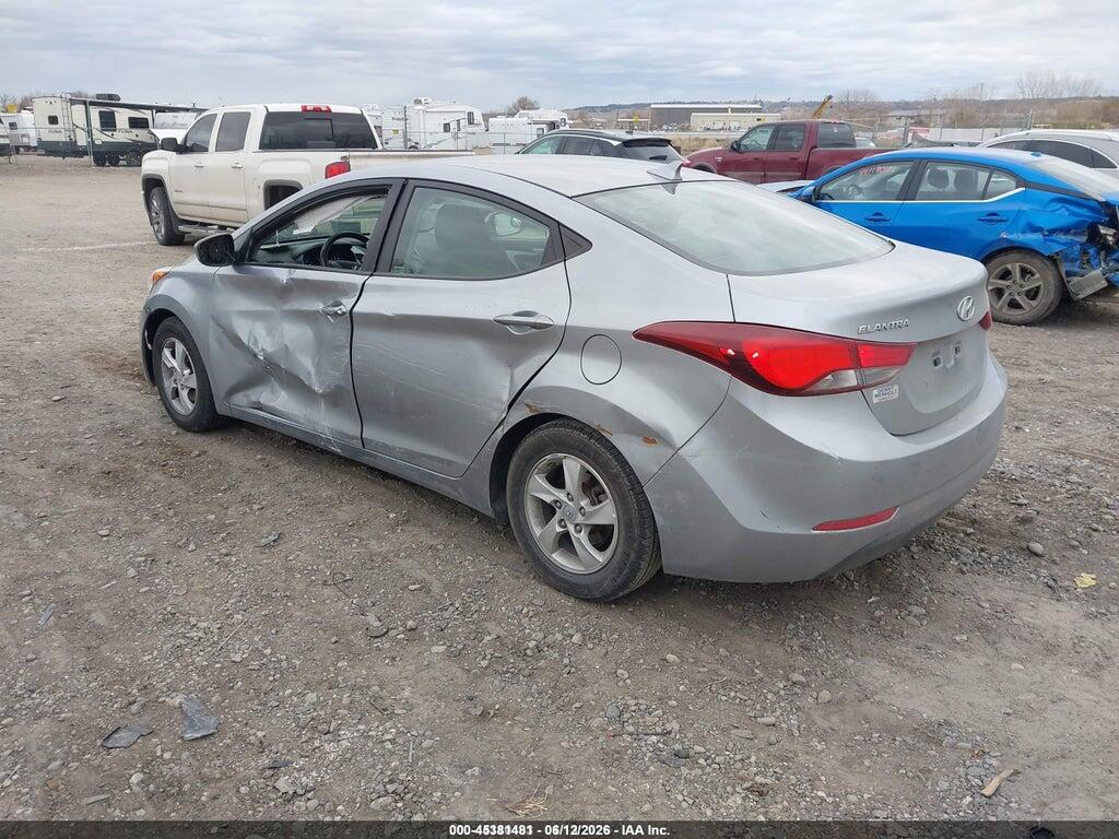 5NPDH4AE4FH577993 2015 HYUNDAI ELANTRA photo no. 3