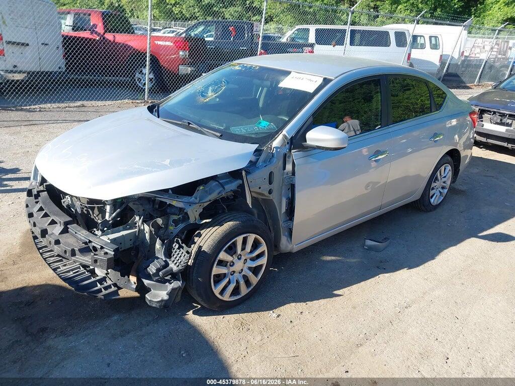 3N1AB7AP8HY360348 2017 NISSAN SENTRA photo no. 2