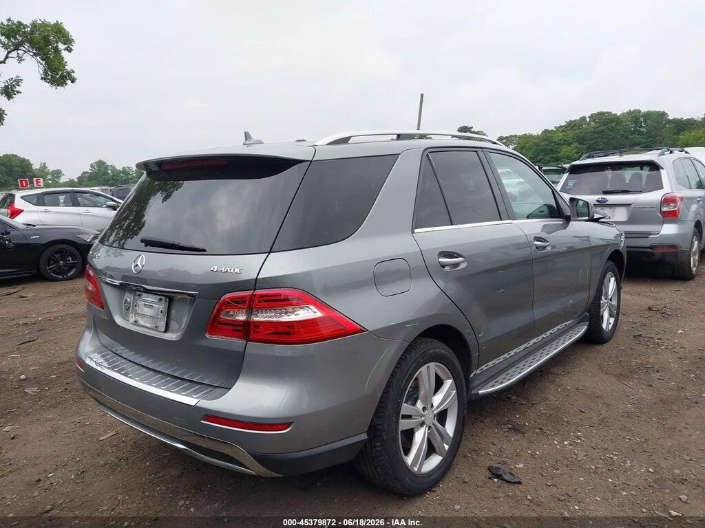 4JGDA5HB1DA147716 2013 MERCEDES-BENZ ML 350 photo no. 4