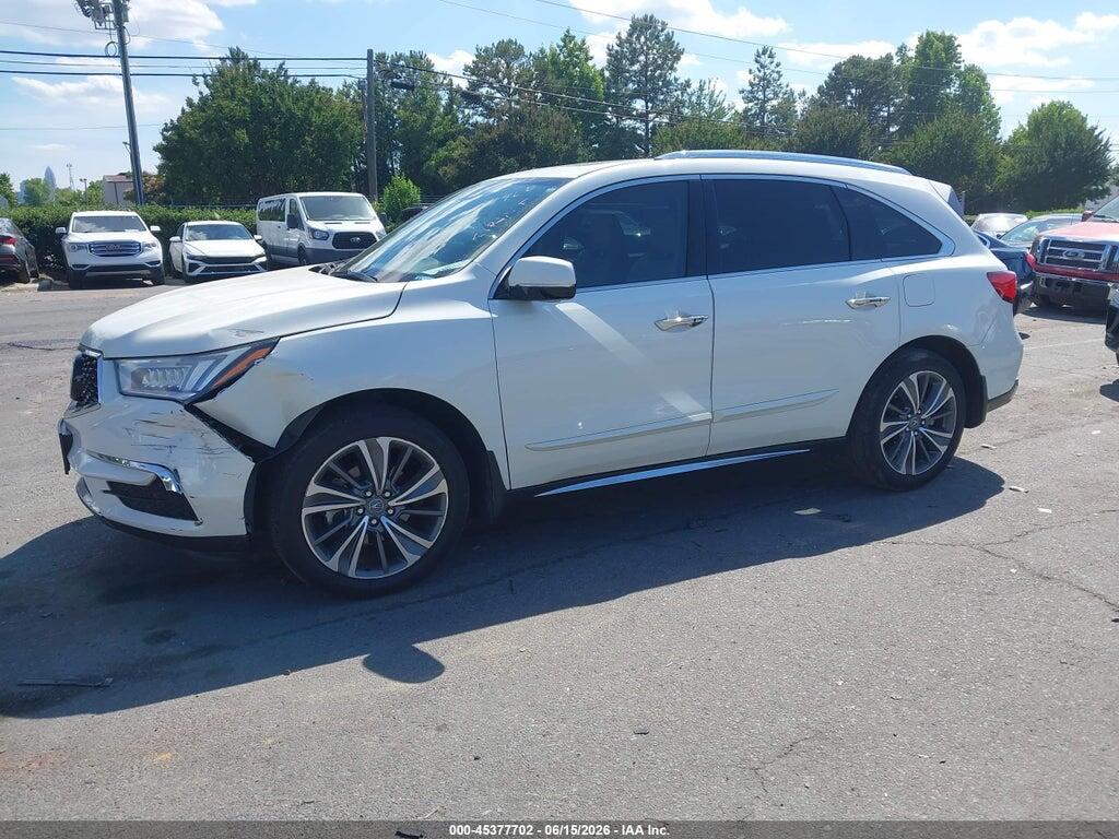 5FRYD3H57HB001408 2017 ACURA MDX photo no. 2