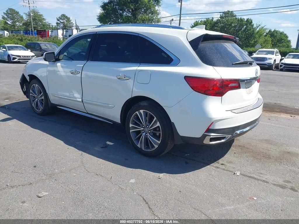 5FRYD3H57HB001408 2017 ACURA MDX photo no. 3