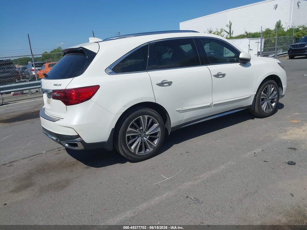 5FRYD3H57HB001408 2017 ACURA MDX photo no. 4