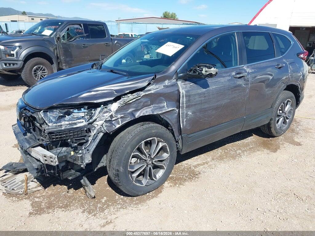 5J6RW2H52MA007091 2021 HONDA CR-V photo no. 2