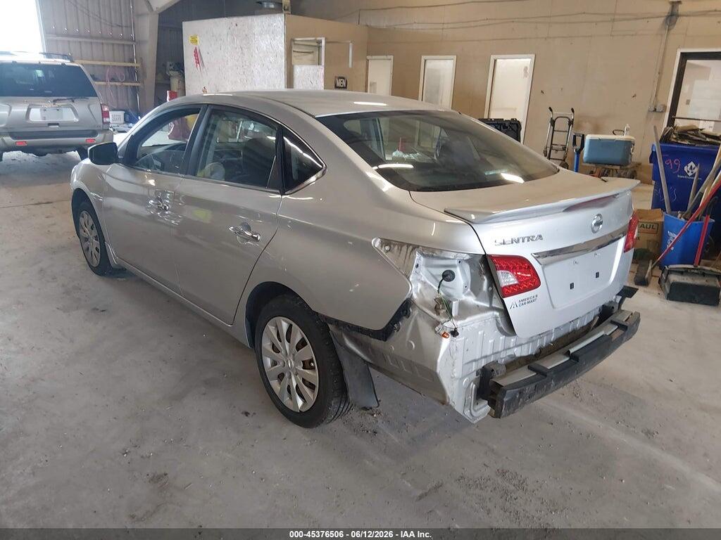 3N1AB7AP3FY333054 2015 NISSAN SENTRA photo no. 3