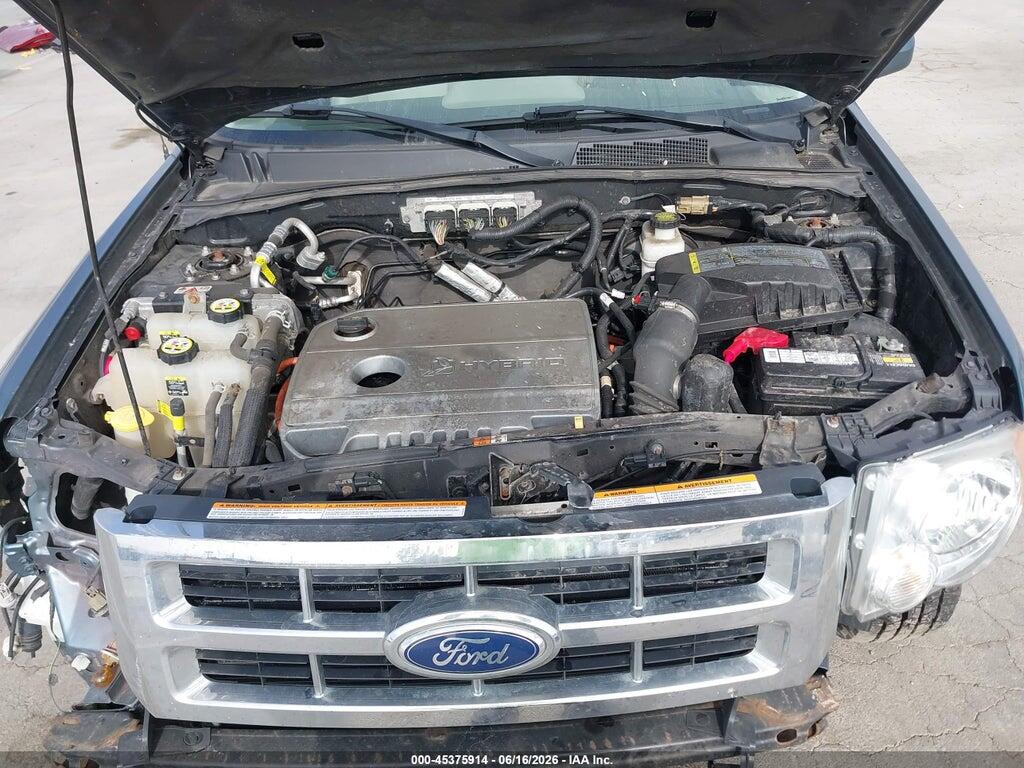 1FMCU4K38BKB90634 2011 FORD ESCAPE HYBRID photo no. 10