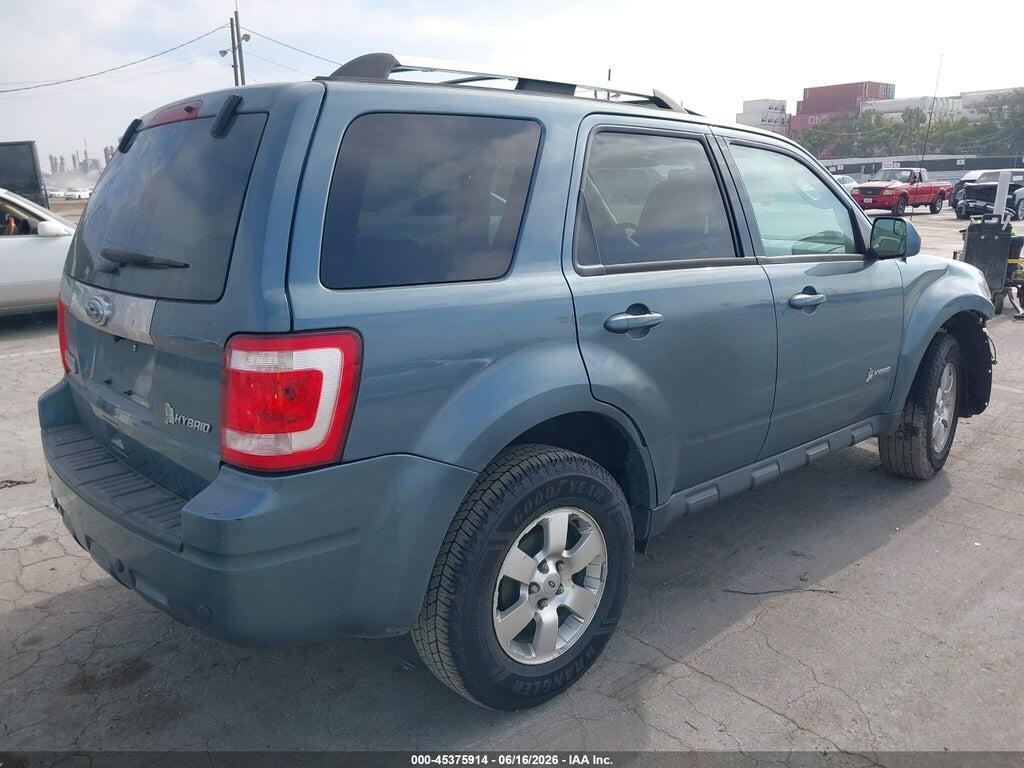 1FMCU4K38BKB90634 2011 FORD ESCAPE HYBRID photo no. 4