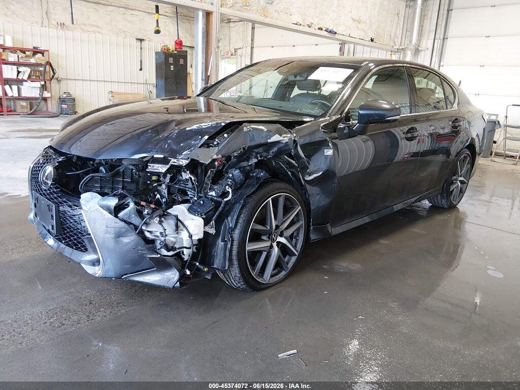 JTHCZ1BL2JA008756 2018 LEXUS GS 350 photo no. 2