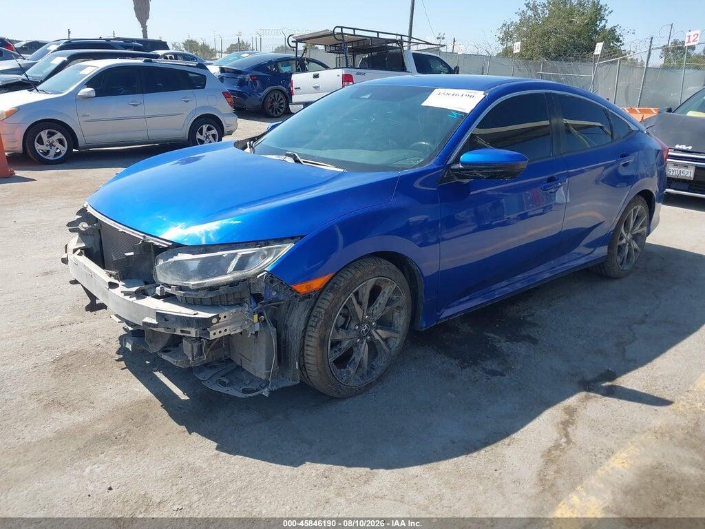 2HGFC2F87KH569048 2019 HONDA CIVIC photo no. 2