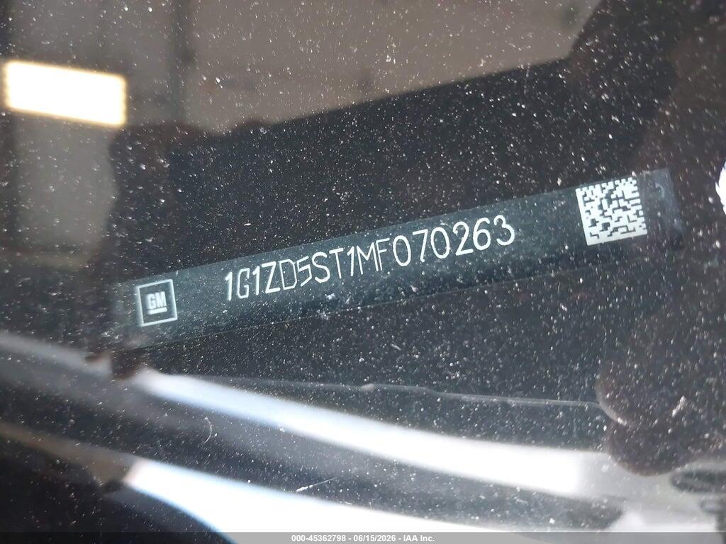 1G1ZD5ST1MF070263 2021 CHEVROLET MALIBU photo no. 9