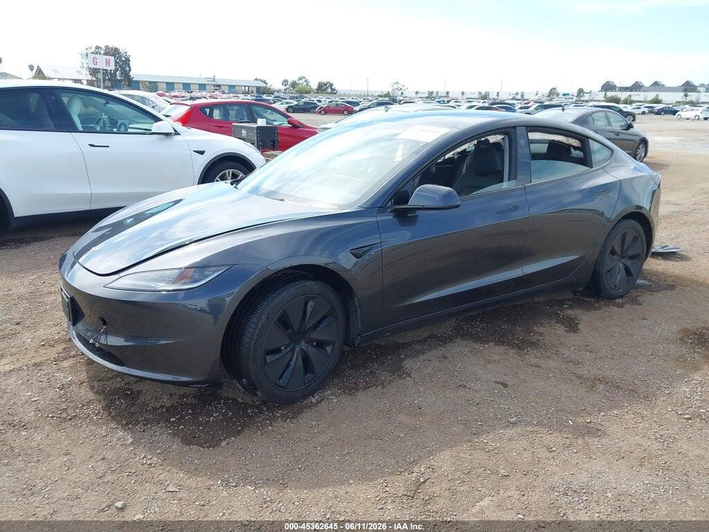 5YJ3E1EA9SF977986 2025 TESLA MODEL 3 photo no. 2