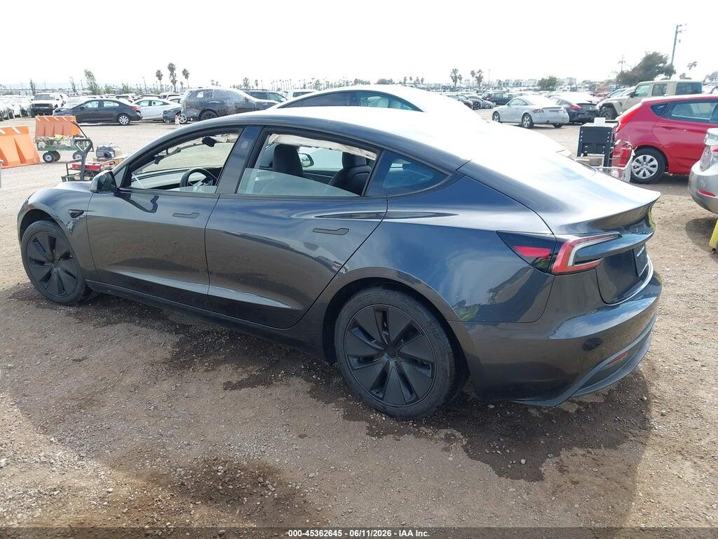 5YJ3E1EA9SF977986 2025 TESLA MODEL 3 photo no. 3