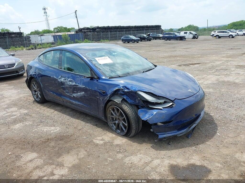 5YJ3E1EB6NF103432 2022 TESLA MODEL 3 photo no. 1