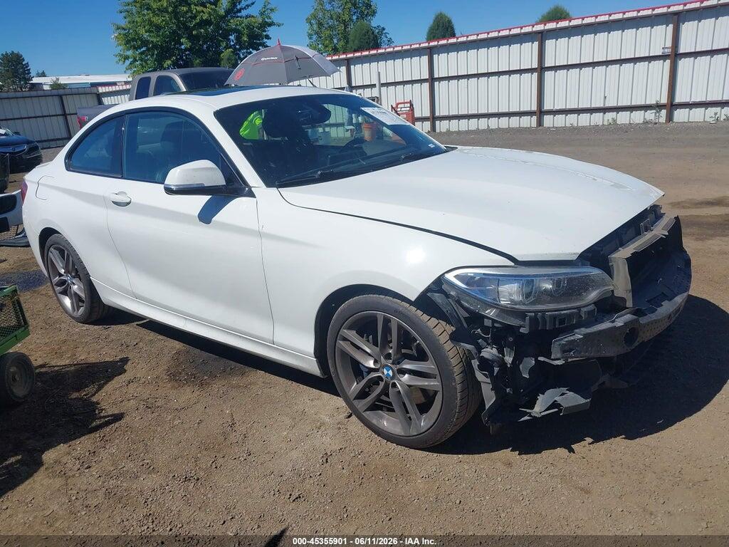 WBA1F9C58GV545260 2016 BMW 228I photo no. 1
