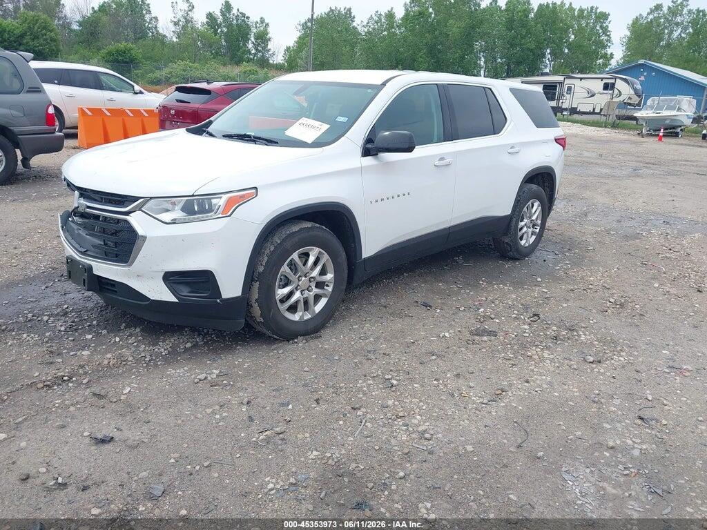 1GNERFKW6MJ105892 2021 CHEVROLET TRAVERSE photo no. 2