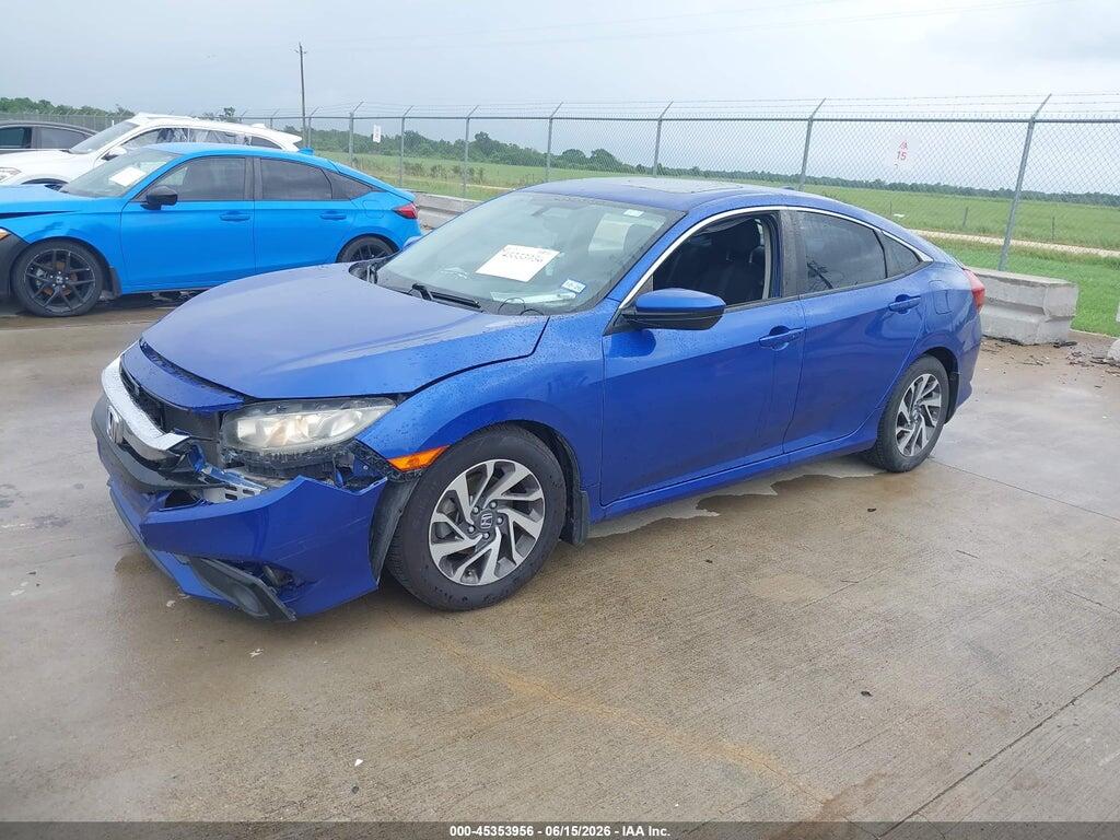 2HGFC2F71HH537275 2017 HONDA CIVIC photo no. 2