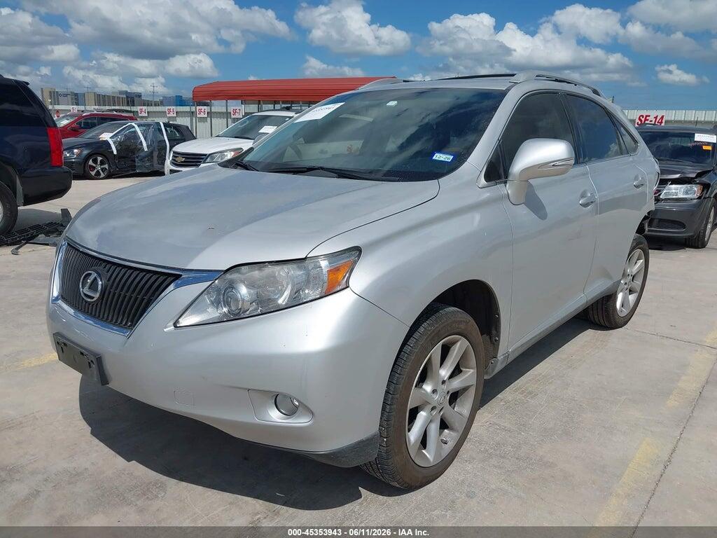 2T2ZK1BA2AC004518 2010 LEXUS RX 350 photo no. 2
