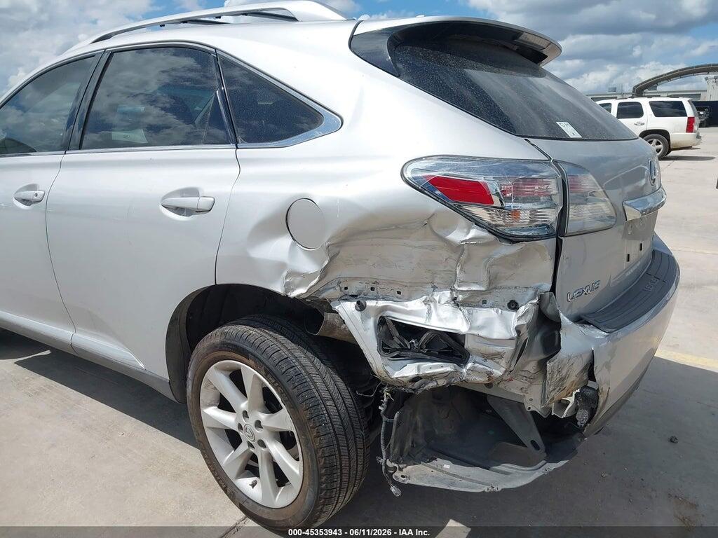 2T2ZK1BA2AC004518 2010 LEXUS RX 350 photo no. 6
