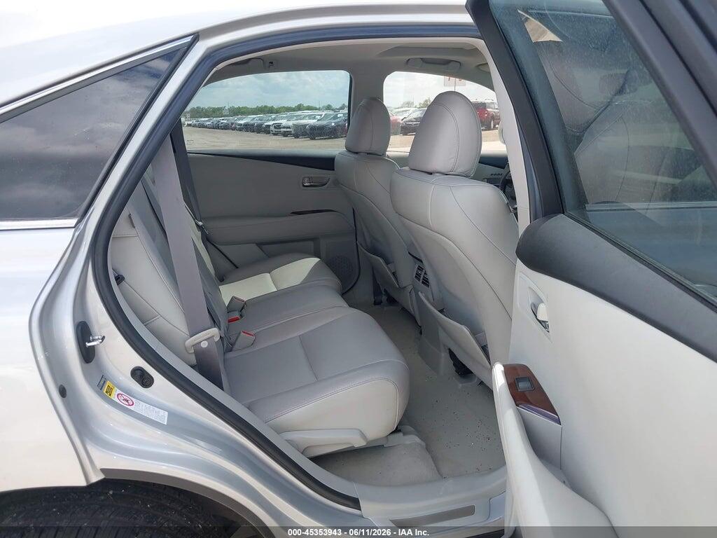 2T2ZK1BA2AC004518 2010 LEXUS RX 350 photo no. 8