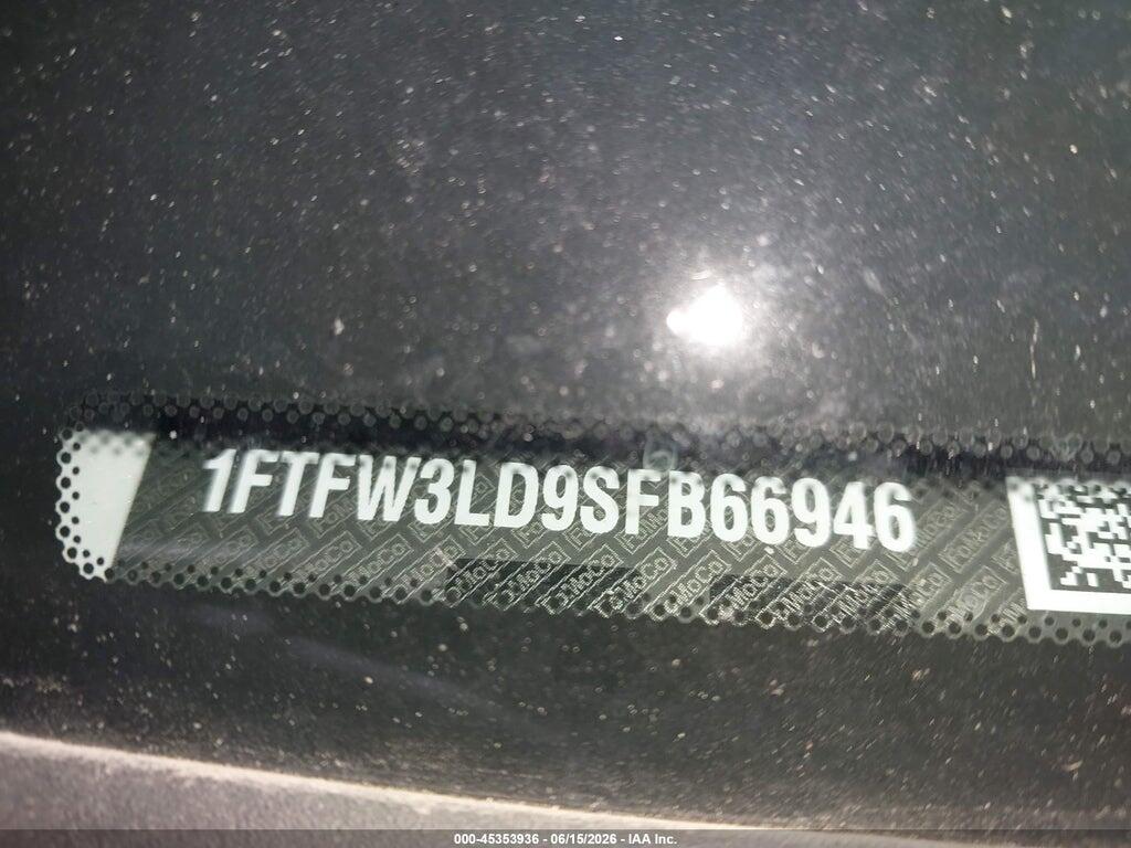 1FTFW3LD9SFB66946 2025 FORD F-150 photo no. 9