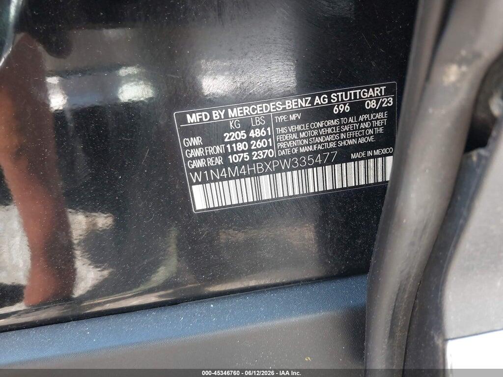 W1N4M4HBXPW335477 2023 MERCEDES-BENZ GLB 250 photo no. 9