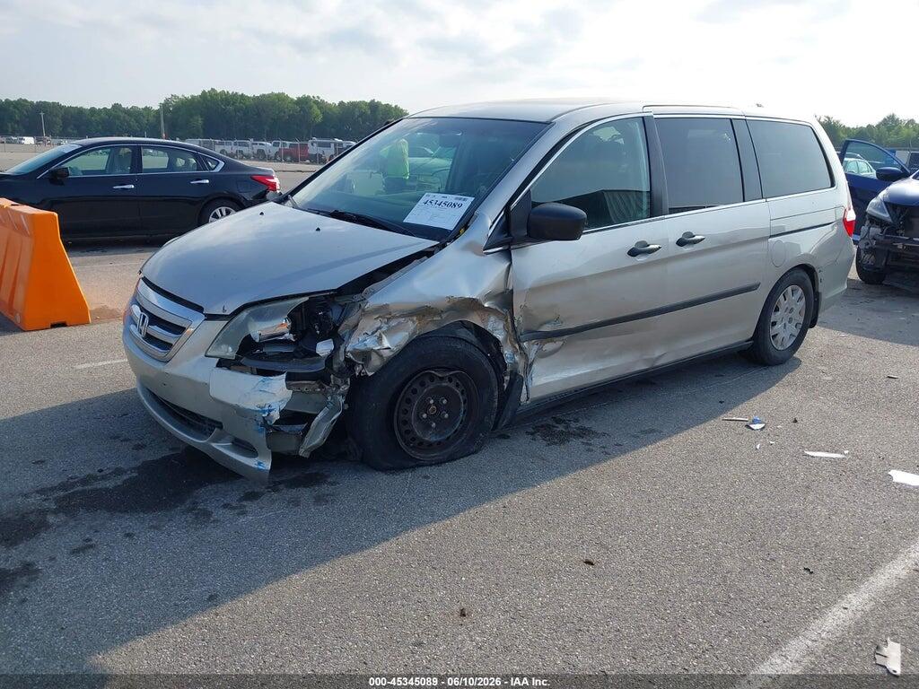 5FNRL38236B099462 2006 HONDA ODYSSEY photo no. 2