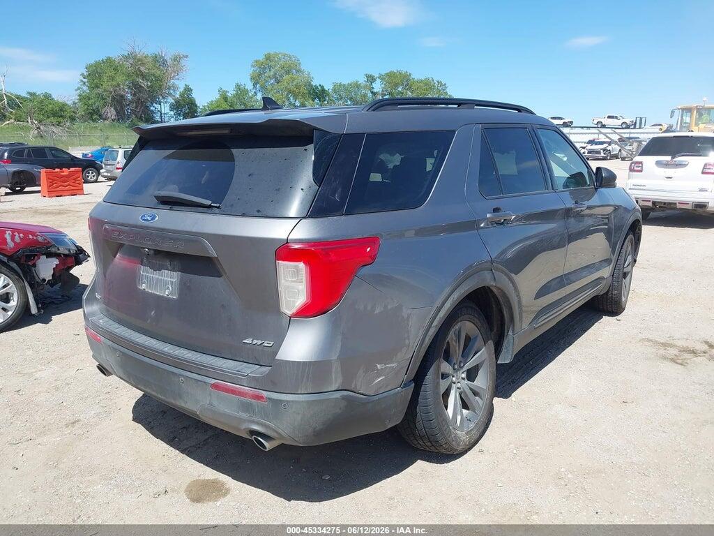 1FMSK8DH1MGA95050 2021 FORD EXPLORER photo no. 4