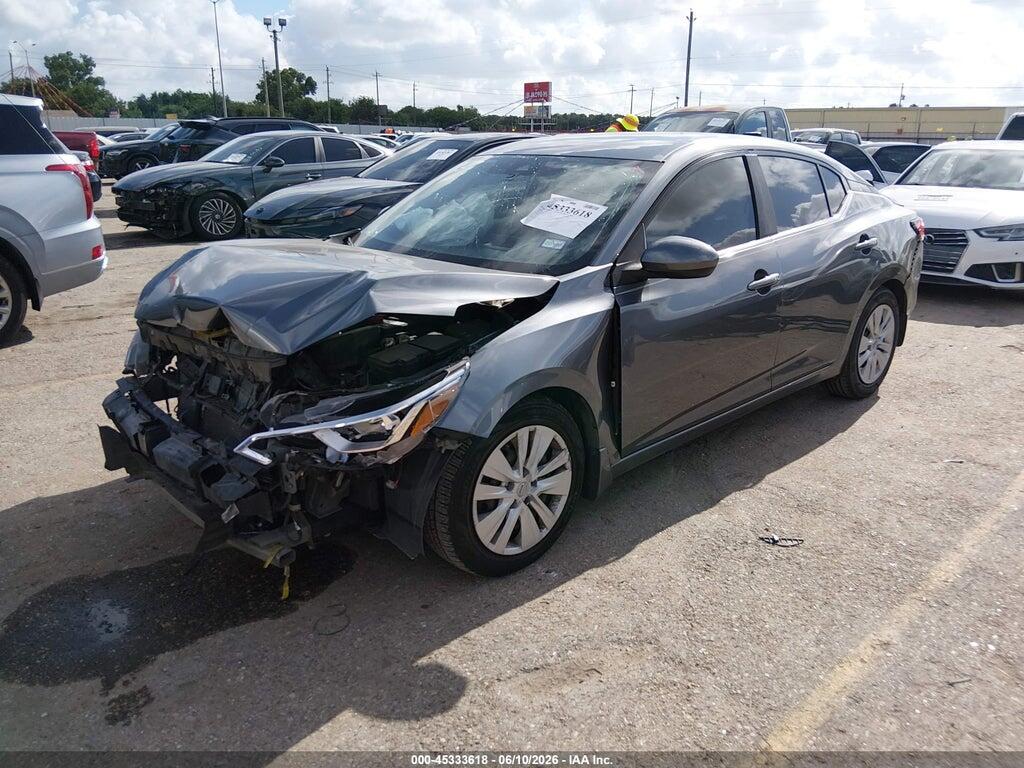 3N1AB8BV6LY224425 2020 NISSAN SENTRA photo no. 2