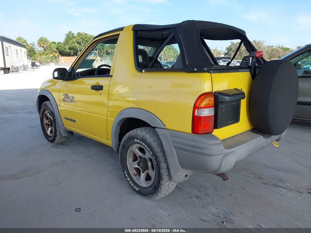 2CNBJ78C726945434 2002 CHEVROLET TRACKER photo no. 3