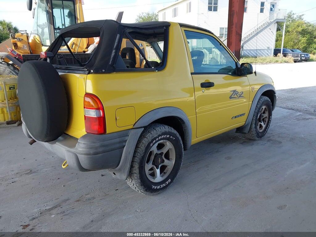 2CNBJ78C726945434 2002 CHEVROLET TRACKER photo no. 4