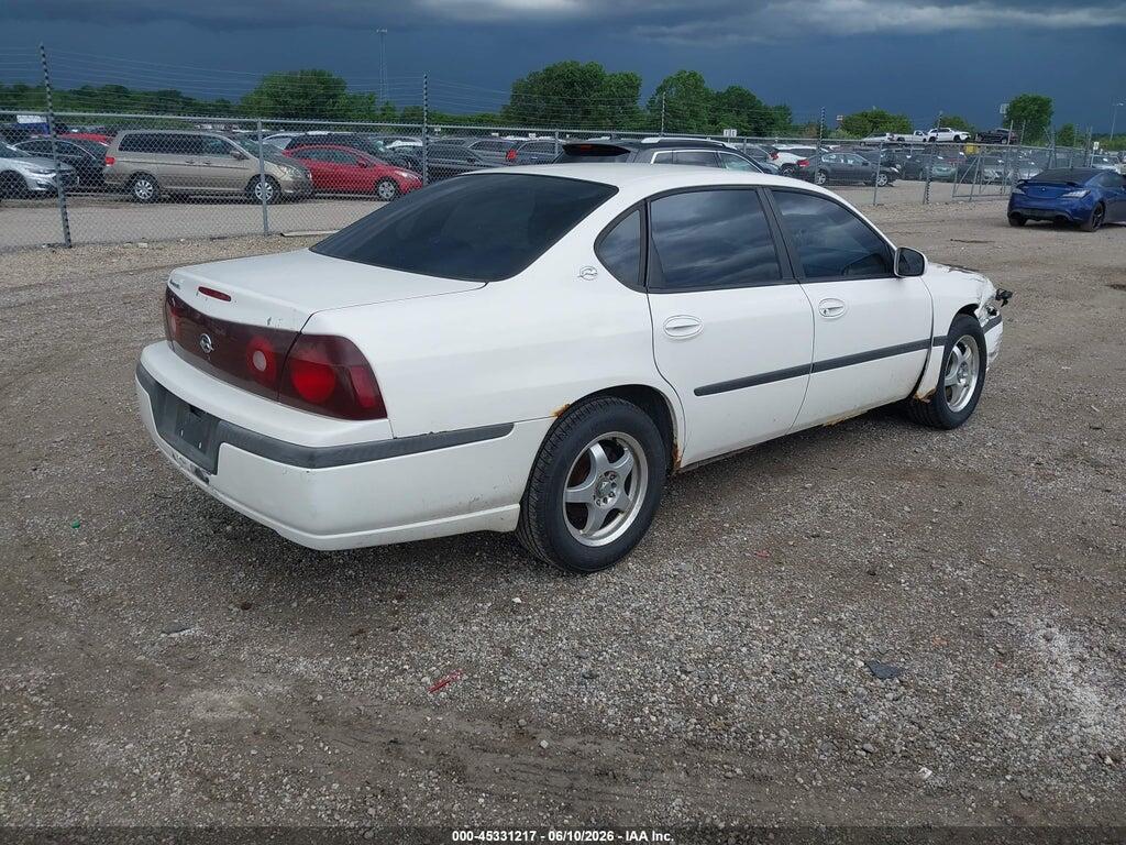 2G1WF55E519360939 2001 CHEVROLET IMPALA photo no. 4